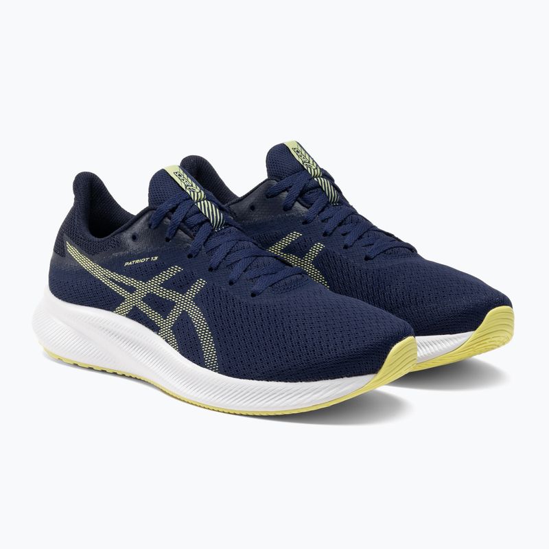 ASICS Patriot 13 férfi futócipő mély óceán/világító sárga 4