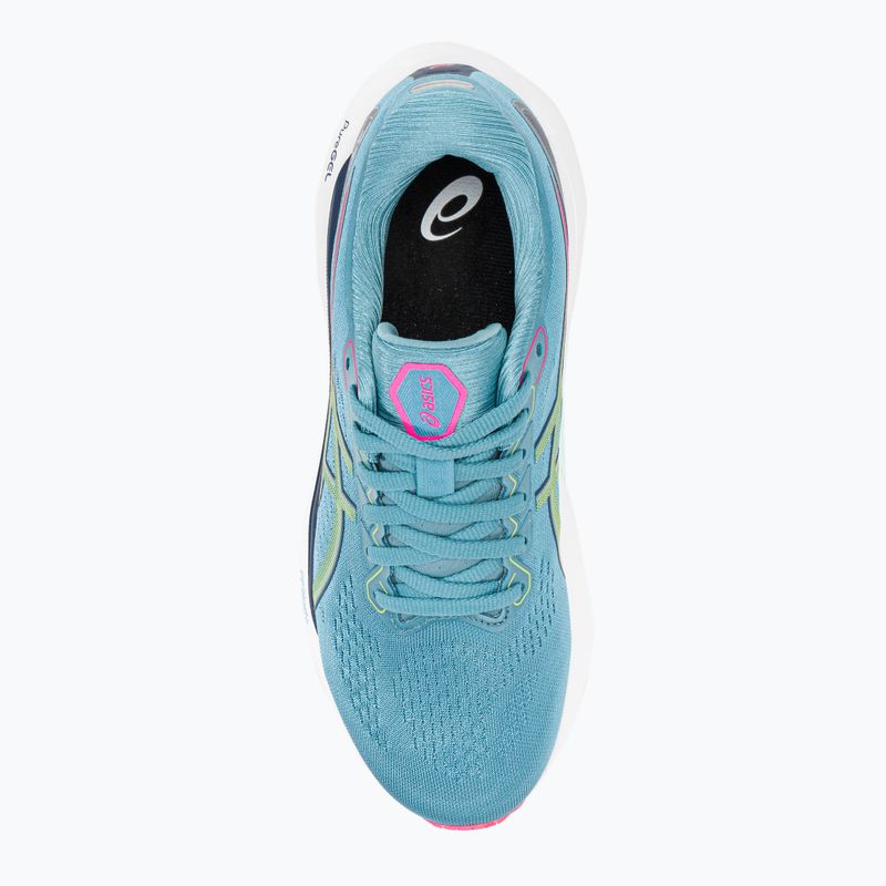 ASICS Gel-Kayano 30 női futócipő gris kék/lime zöld 7