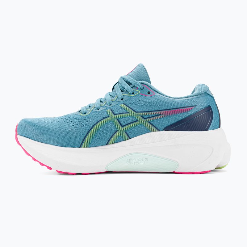 ASICS Gel-Kayano 30 női futócipő gris kék/lime zöld 3