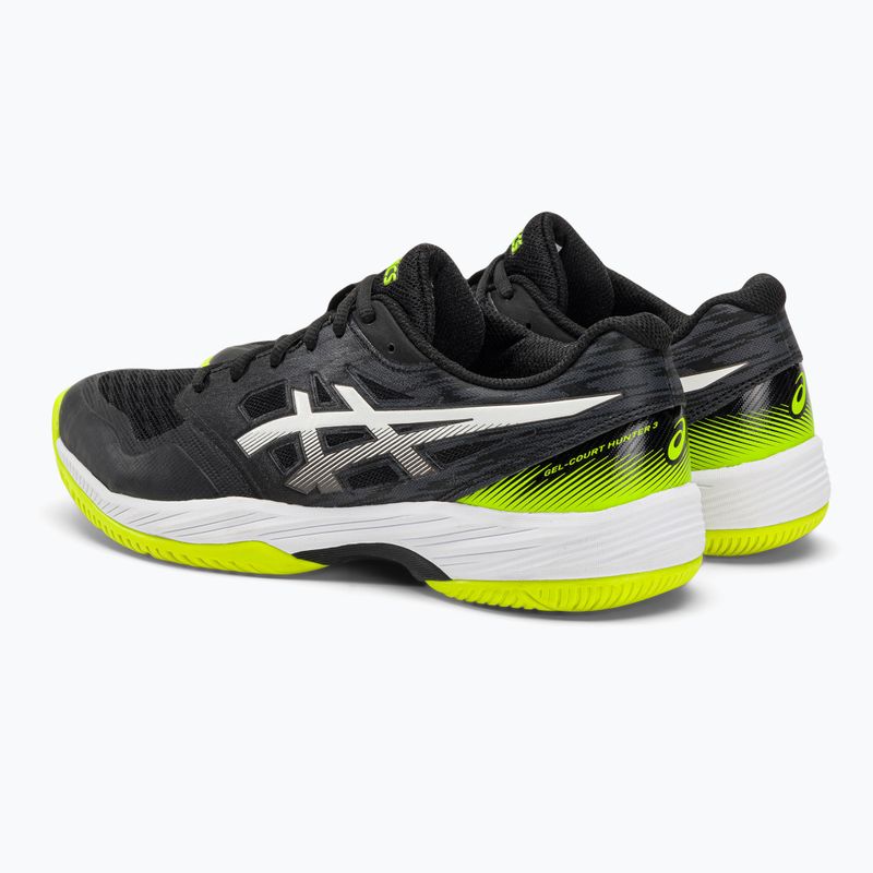 ASICS férfi squash cipő Gel-Court Hunter 3 fekete / fehér 3