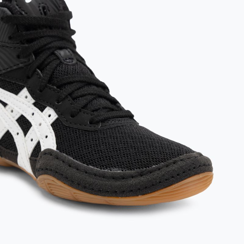 ASICS Matflex 7 GS gyermek birkózócipő fekete/fehér 7