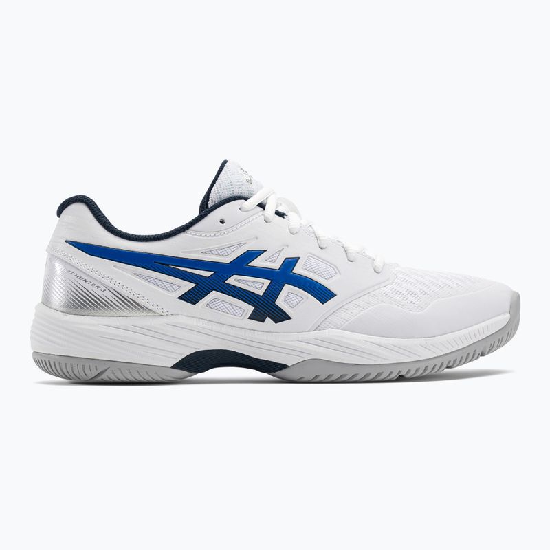 ASICS férfi squash cipő Gel-Court Hunter 3 fehér / illúziókék 2