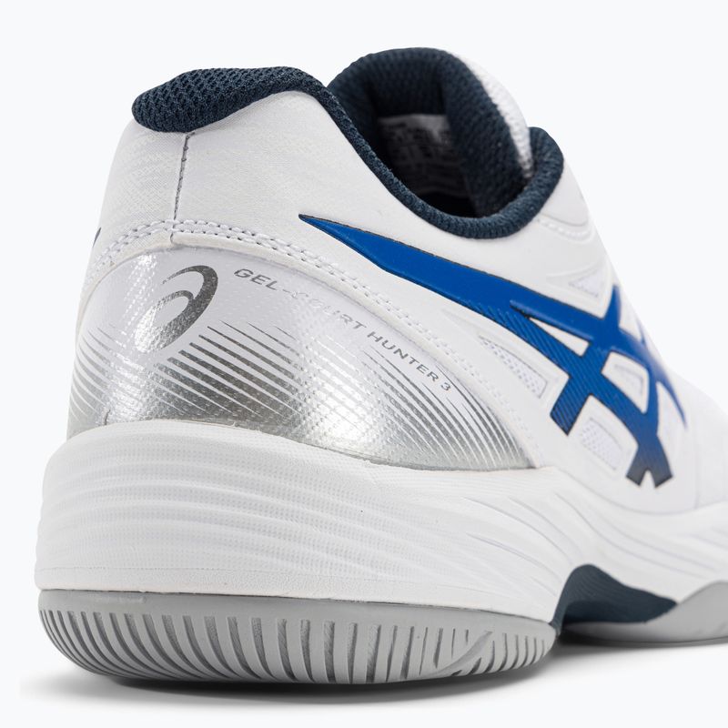 ASICS férfi squash cipő Gel-Court Hunter 3 fehér / illúziókék 9