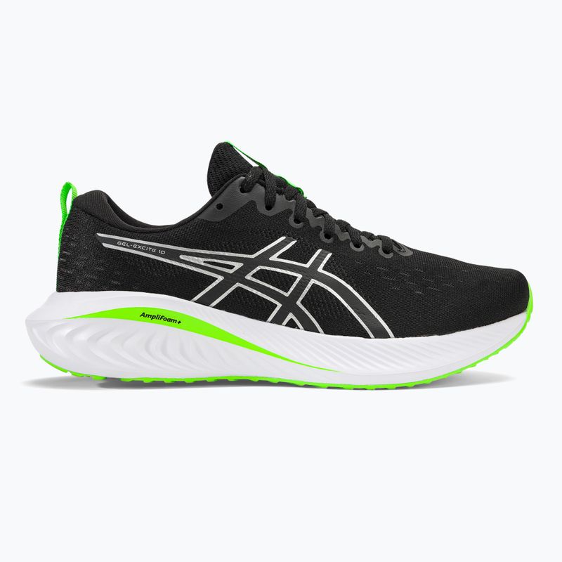 Férfi futócipő ASICS Gel-Excite 10 black/pure silver 2