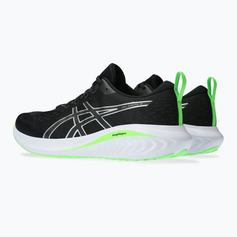 Férfi futócipő ASICS Gel-Excite 10 black/pure silver 14