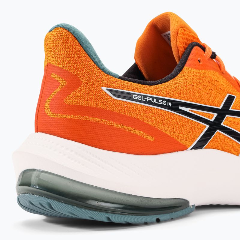 ASICS Gel-Pulse 14 férfi futócipő élénk narancssárga/fekete 9