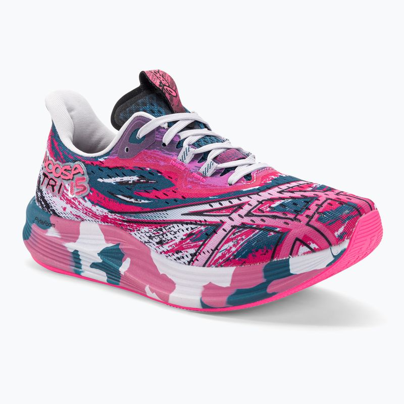 ASICS Noosa Tri 15 női futócipő nyugodt teal/dögös rózsaszín
