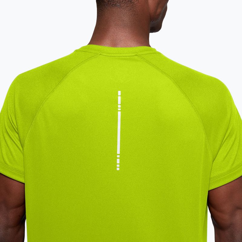 Férfi ASICS Sport Run Top lime zest futópóló 4