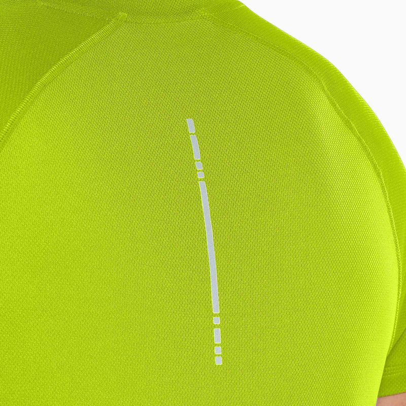 Férfi ASICS Sport Run Top lime zest futópóló 5