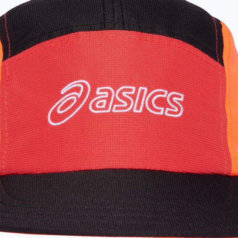 ASICS 5 Panel sunrise red/true red/perf black baseball sapka 6