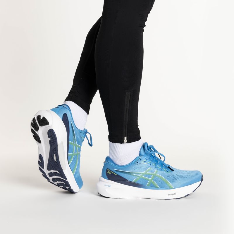 Férfi futócipő ASICS Gel-Kayano 30 waterscape/electric lime 2