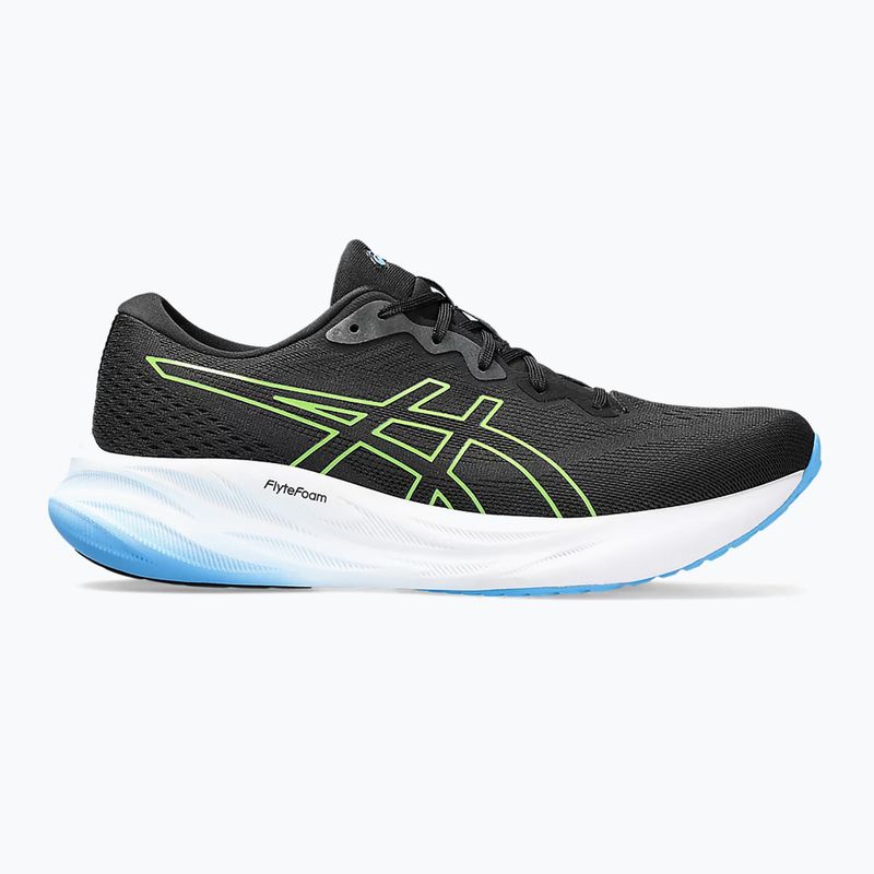 ASICS Gel-Pulse 15 férfi futócipő fekete/elektromos lime 2