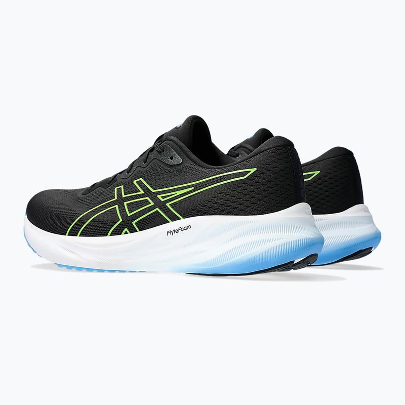 ASICS Gel-Pulse 15 férfi futócipő fekete/elektromos lime 4