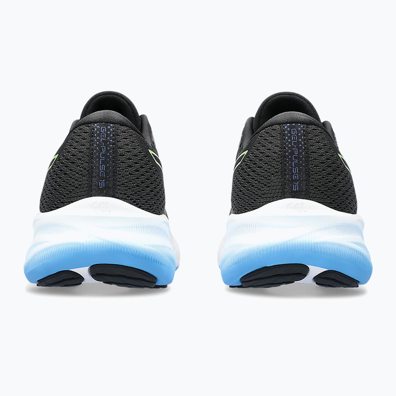ASICS Gel-Pulse 15 férfi futócipő fekete/elektromos lime 5