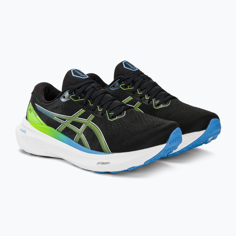 Férfi futócipő ASICS Gel-Kayano 30 black/electric lime 5