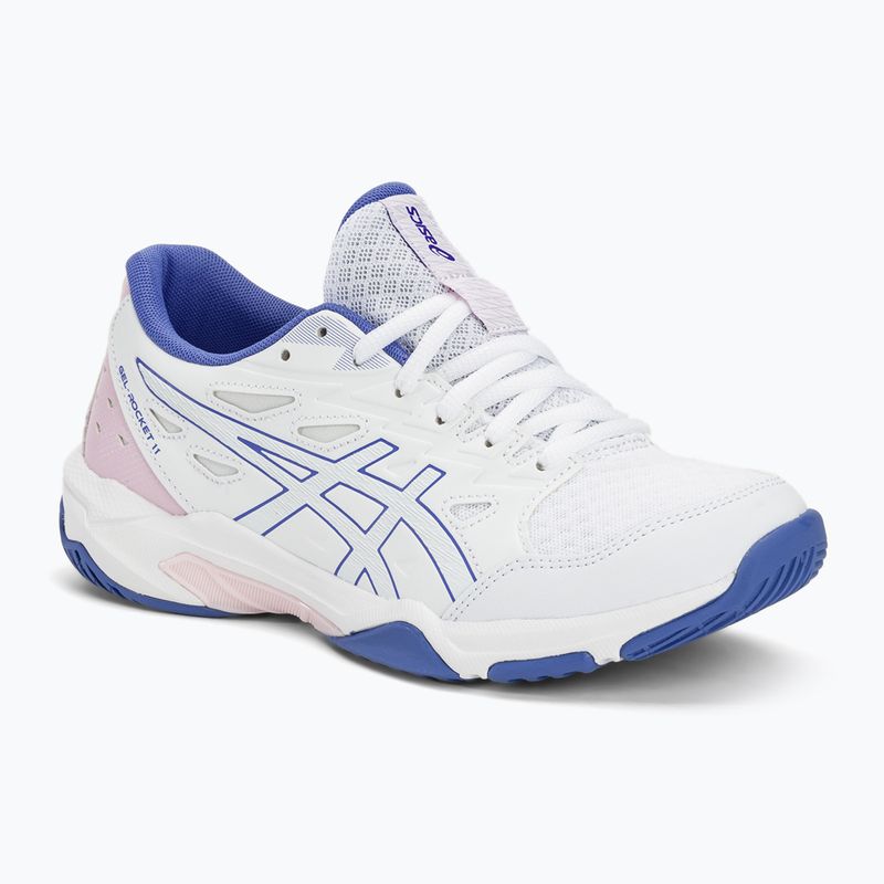 Női röplabdacipő ASICS Gel-Rocket 11 white/sapphire