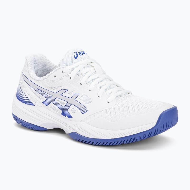 Női squash cipő ASICS Gel-Court Hunter 3 fehér/lila jelzés