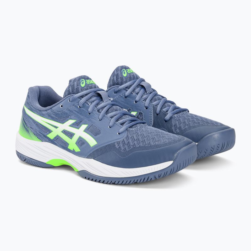 ASICS férfi squash cipő Gel-Court Hunter 3 denim kék/lime burst 4