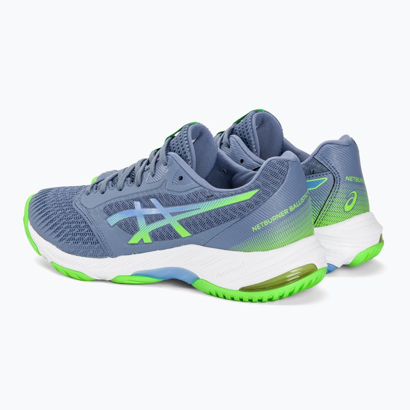 Férfi röplabdacipő ASICS Netburner Ballistic FF 3 denim blue/waterscape 3