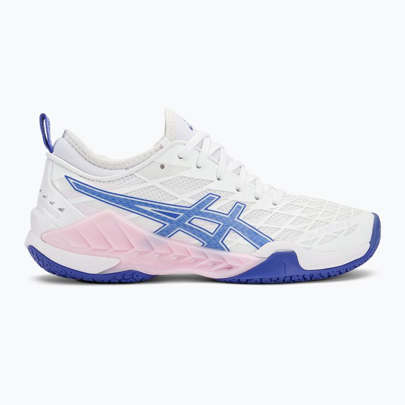 Női kézilabda cipő ASICS Blast FF 3 white/sapphire 2