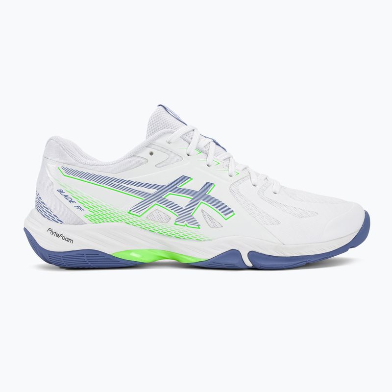 ASICS Blade FF férfi squash cipő fehér/denim kék 2