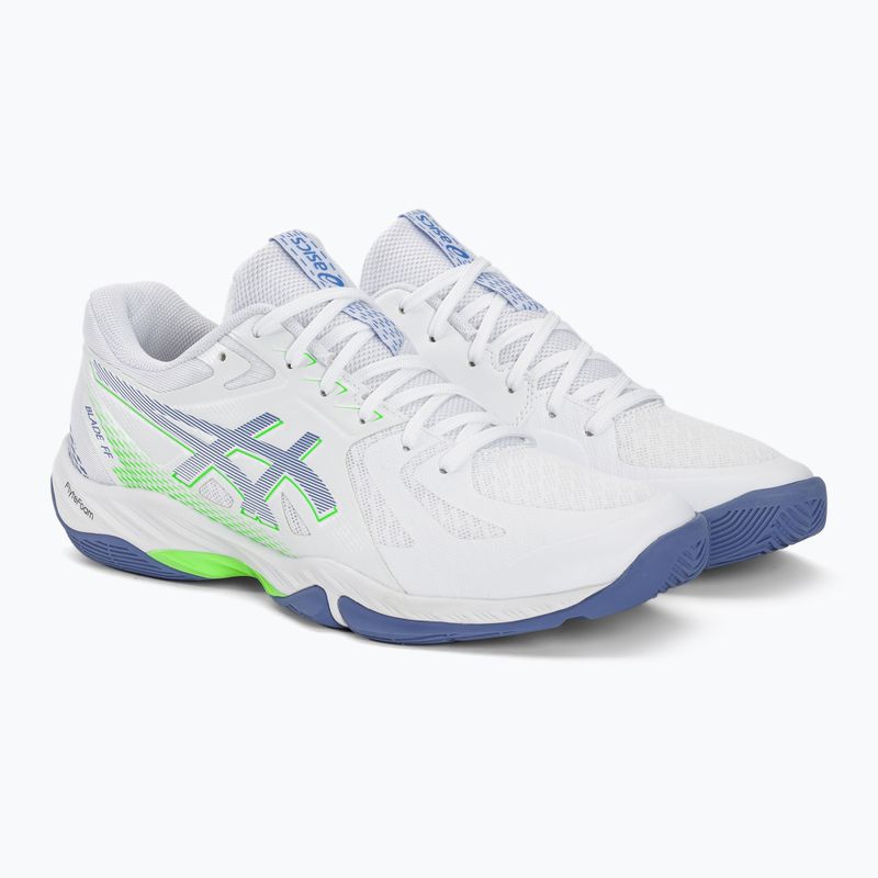 ASICS Blade FF férfi squash cipő fehér/denim kék 4