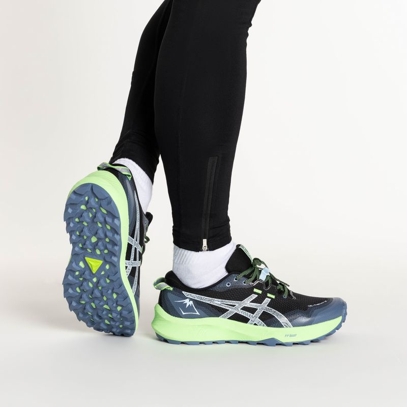 Férfi futócipő ASICS Gel-Trabuco 12 black/light blue 2