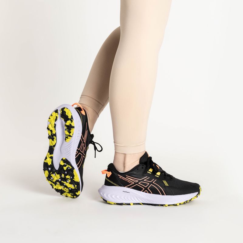 Női futócipő ASICS Gel-Excite Trail 2 black/sun coral 2