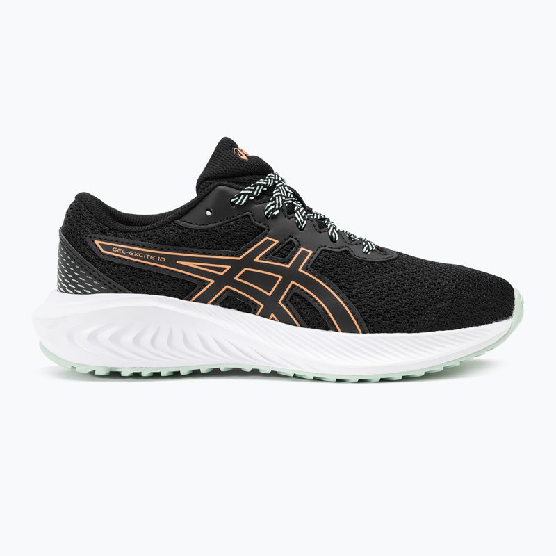 gyermek futócipő ASICS Gel-Excite 10 GS black/bright sunstone 2