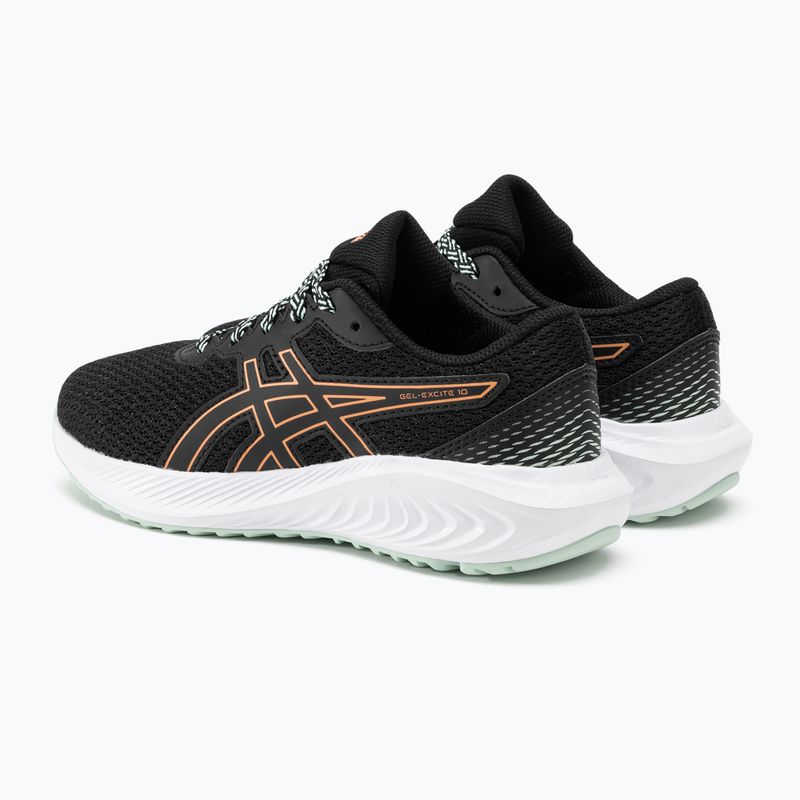 gyermek futócipő ASICS Gel-Excite 10 GS black/bright sunstone 4