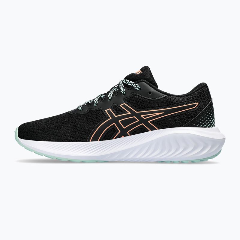 gyermek futócipő ASICS Gel-Excite 10 GS black/bright sunstone 3