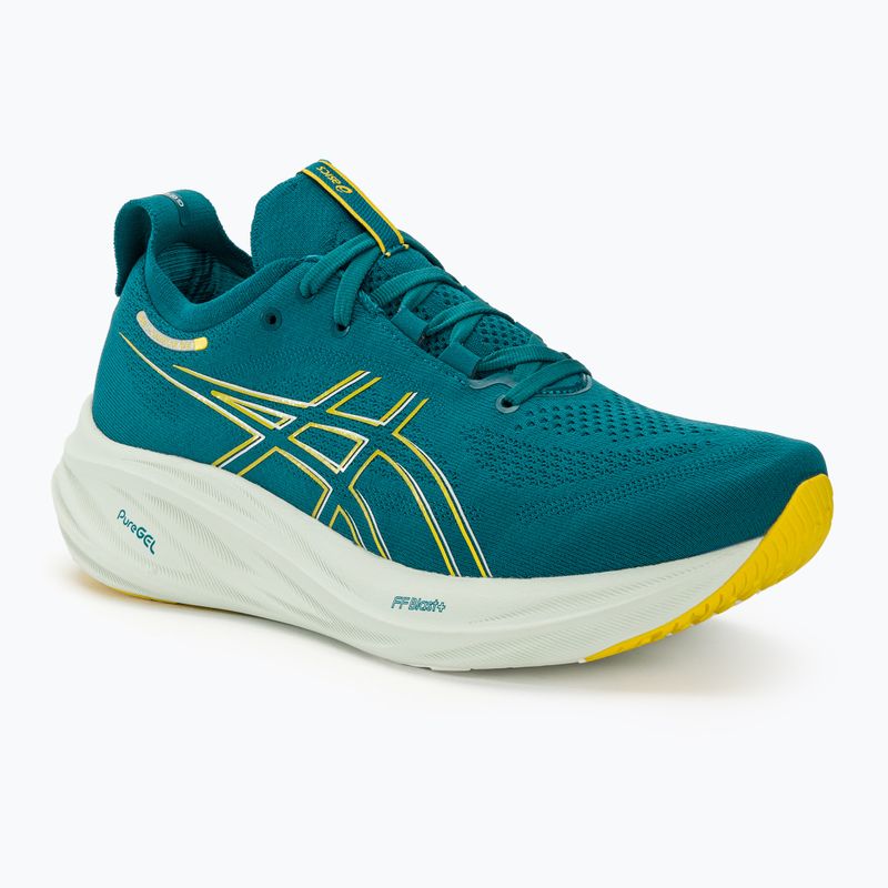 Férfi futócipő ASICS Gel-Nimbus 26 evening teal/light mustard