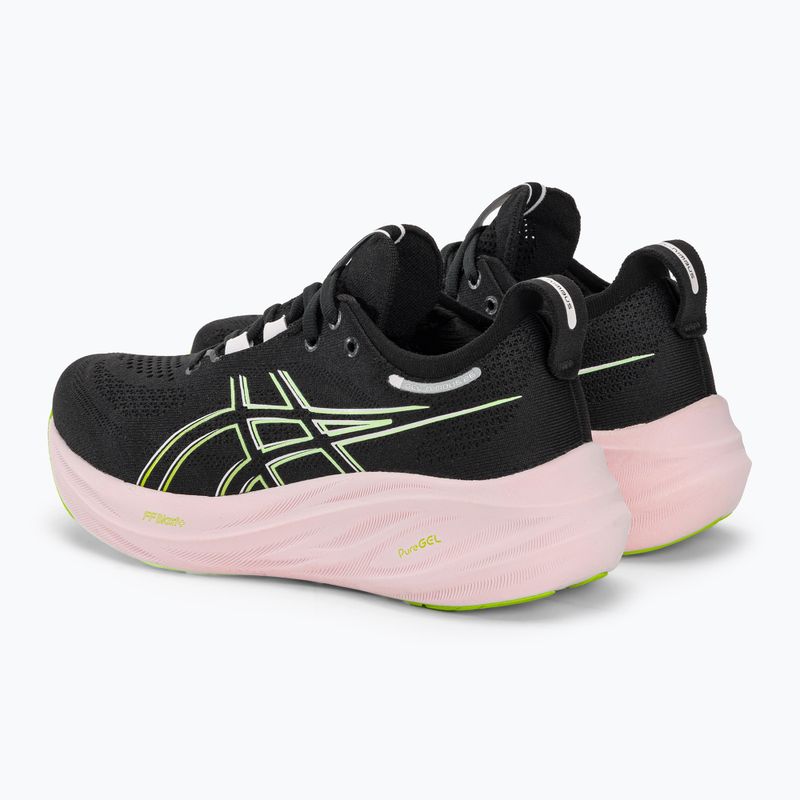 Női futócipő ASICS Gel-Nimbus 26 black/neon lime 4