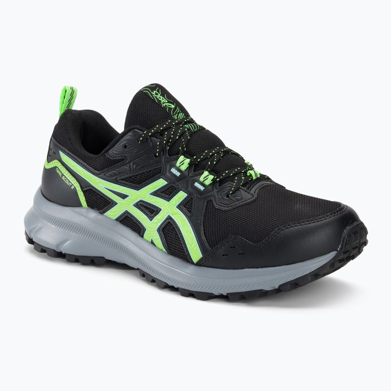 Férfi futócipő ASICS Trail Scout 3 black/illuminate green