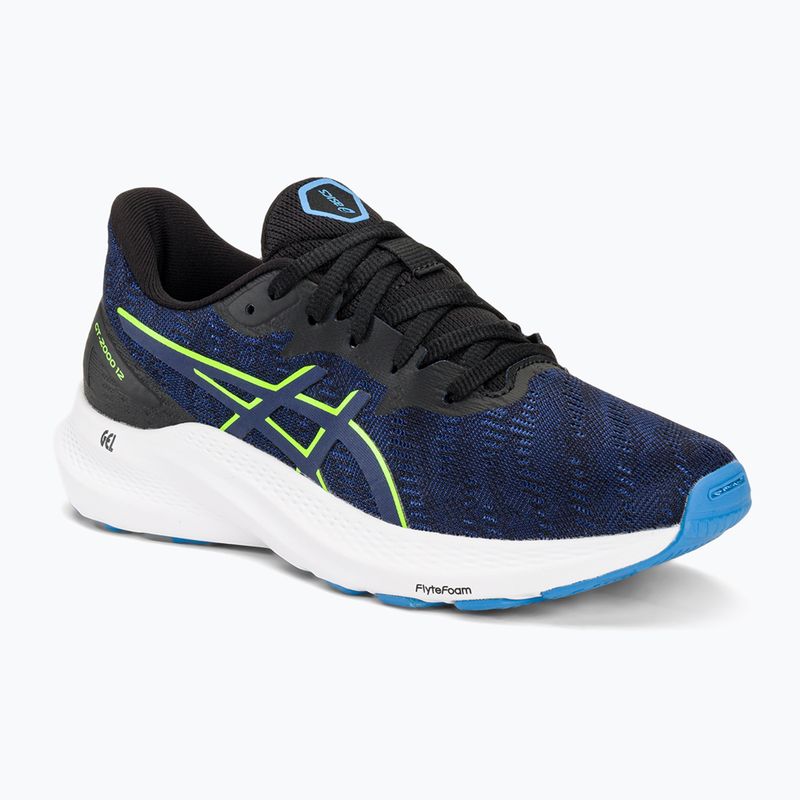 Gyermek futócipő ASICS GT-2000 12 GS black/blue expanse