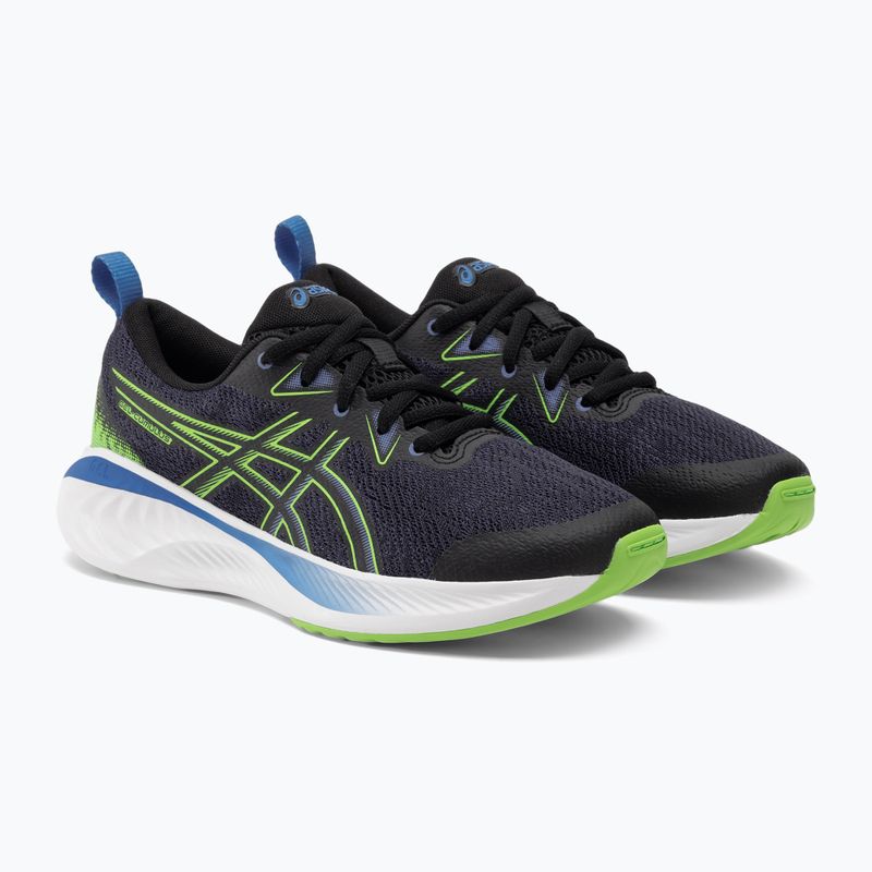 Gyermek futócipő ASICS Gel-Cumulus 25 GS black/electric lime 5