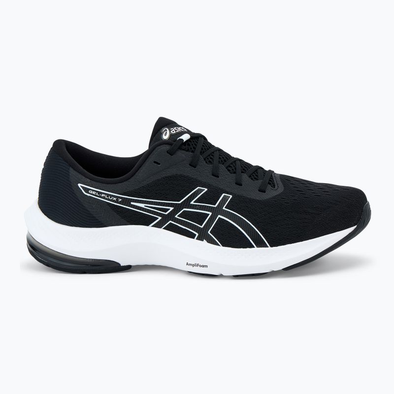 ASICS Gel-Flux 7 férfi futócipő fekete/fehér 2