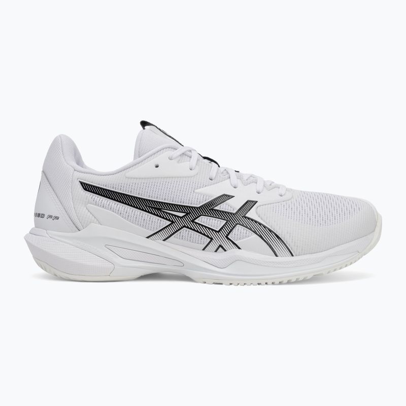 ASICS Solution Speed FF 3 férfi teniszcipő fehér/fekete 2