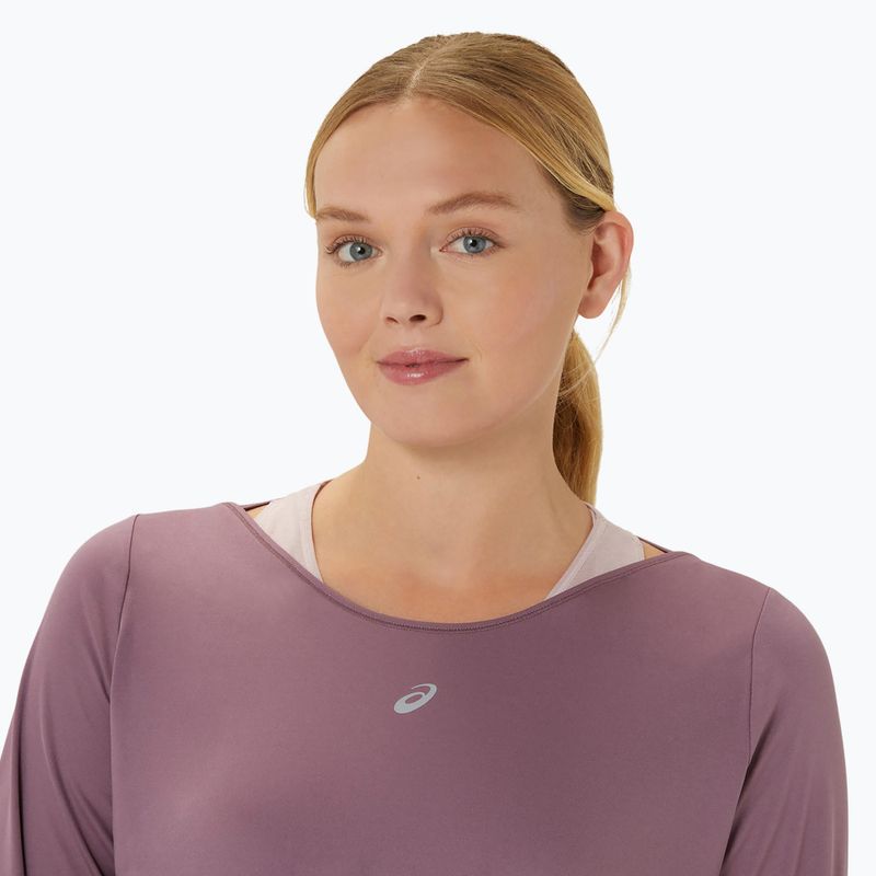 Hosszú ujjú + Tank top női futáshoz ASICS Nagino Run poros mályva / vízmosás rózsa 6