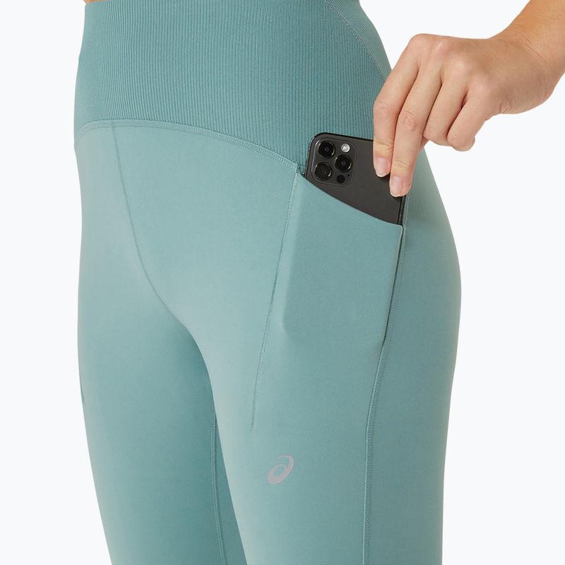 Női futó leggings ASICS Road Winter High Waist celadon női futó leggings 5