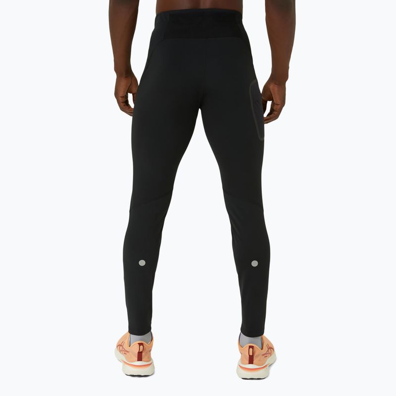 Férfi ASICS Road Winter teljesítmény futó leggings fekete 3