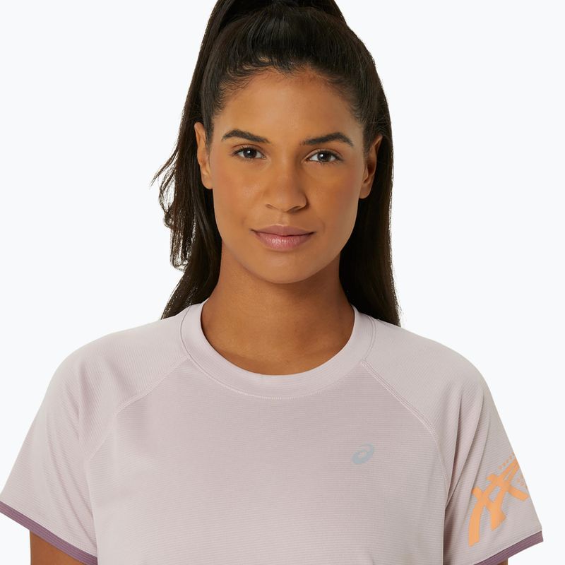 Női futópóló ASICS Icon Top vízválasztó rózsaszínű 4