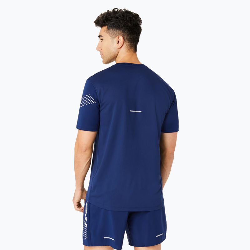 Férfi ASICS Icon Top kék expanse/brich futópóló 3