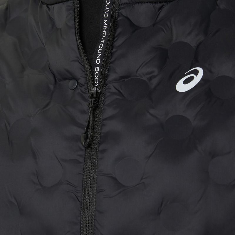 Női ASICS Road téli teljesítményű futódzseki fekete 5