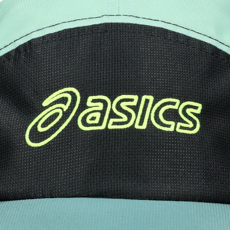 ASICS 5 Panel celadon/biztonsági sárga baseball sapka 3