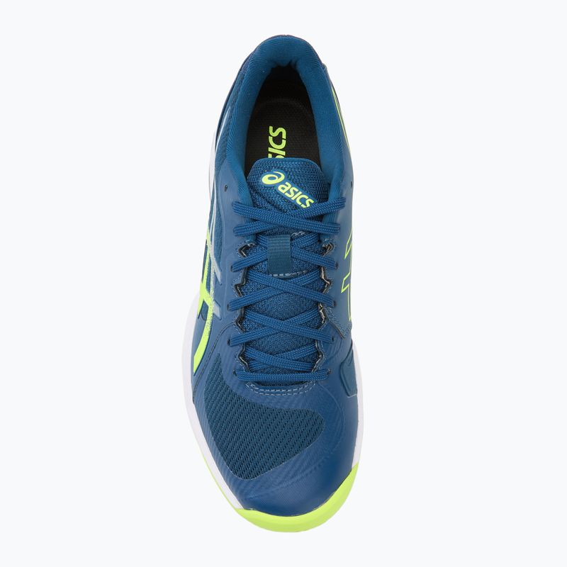 ASICS Solution Swift FF 2 Clay férfi teniszcipő mako kék/biztonsági sárga 5