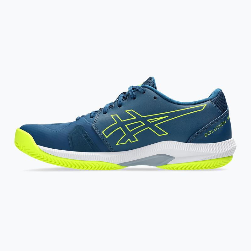 ASICS Solution Swift FF 2 Clay férfi teniszcipő mako kék/biztonsági sárga 9