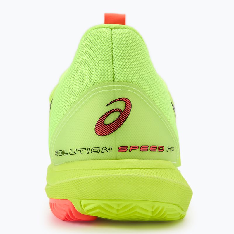 ASICS Solution Speed FF 3 Clay Paris biztonsági sárga/fekete férfi teniszcipő 6