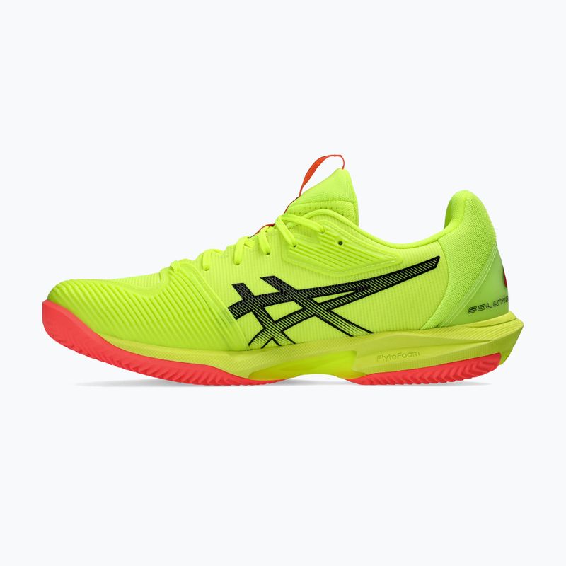 ASICS Solution Speed FF 3 Clay Paris biztonsági sárga/fekete férfi teniszcipő 10