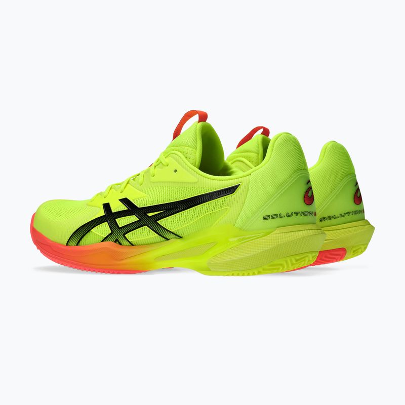 ASICS Solution Speed FF 3 Clay Paris biztonsági sárga/fekete férfi teniszcipő 12
